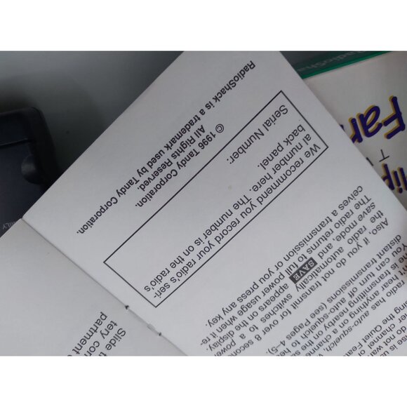 RadioShack Flip Style Two-Way Family Radio FRS-106 - Picture 7 of 8